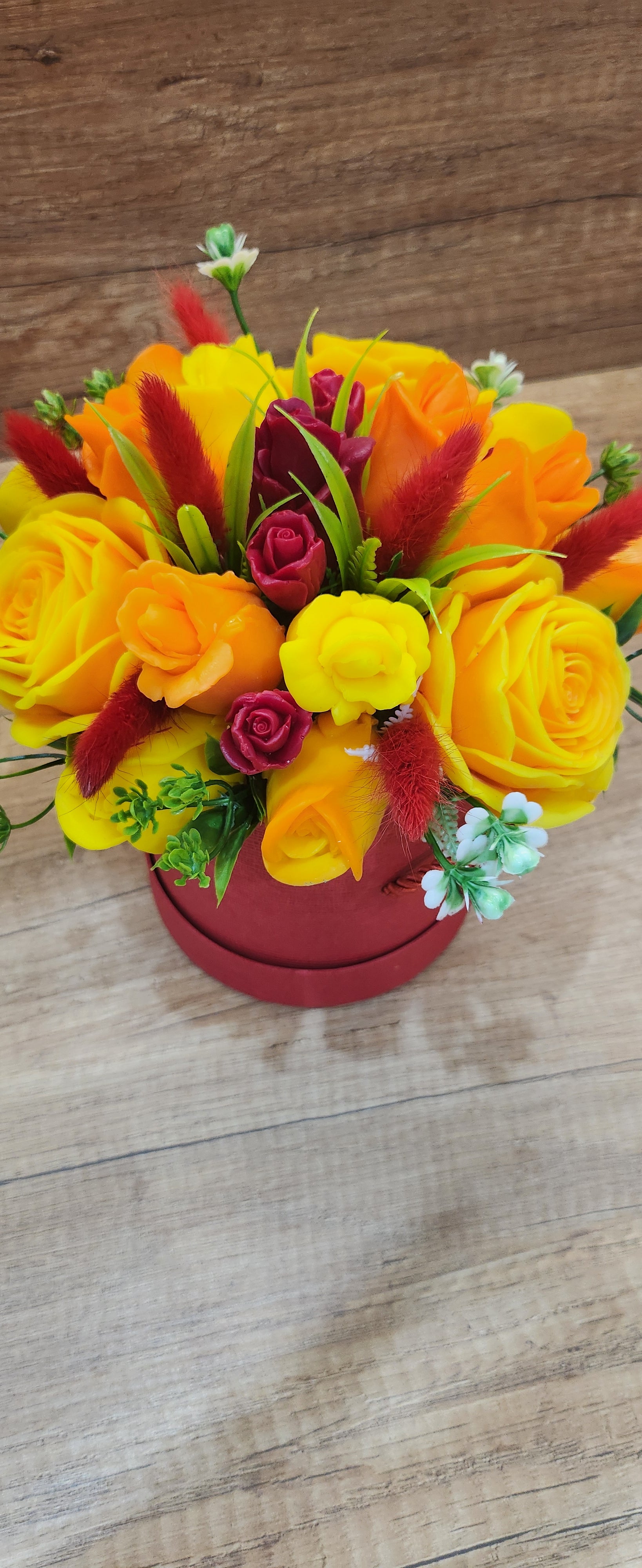 Огнени рози