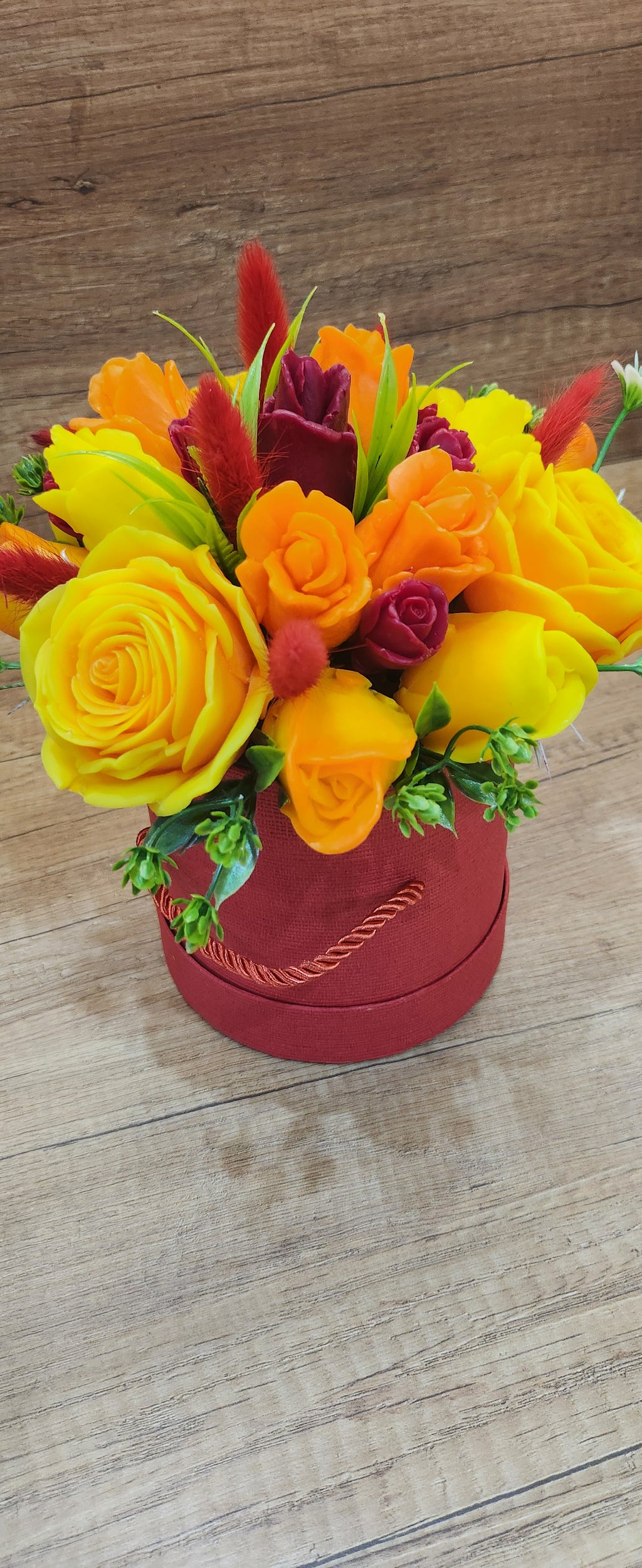 Огнени рози