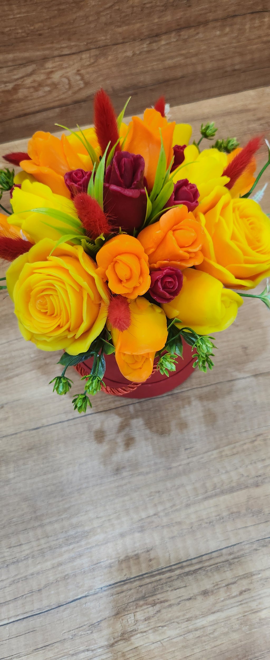 Огнени рози